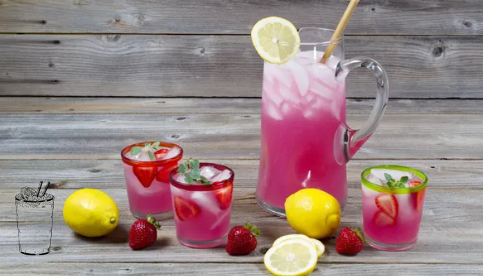 Pink Lemonade uma bebida refrescante nos dias mais quentes