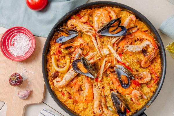 Paella espanhola descubra o sabor da Espanha aprenda a preparar a autêntica